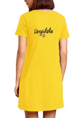 Dogaholic Female T-Shirt Dress