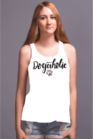 Dogaholic Female Womens AOP Tank
