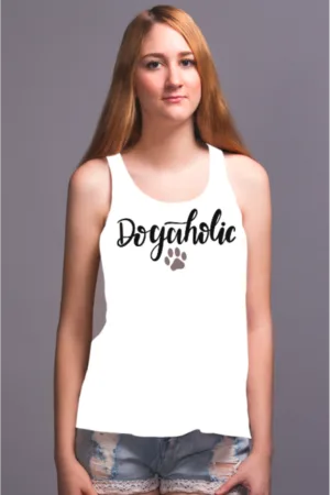 Dogaholic Female Womens AOP Tank