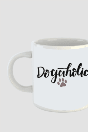 Dogaholic White Coffee Mug