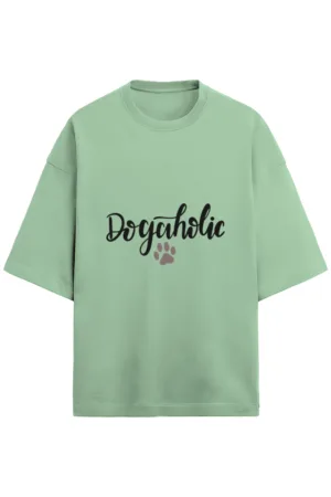 Dogaholic Unisex Terry Oversized Tee